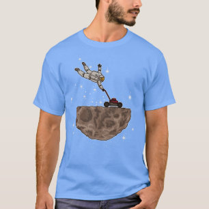 Astronaut Lawn Mower T-Shirt