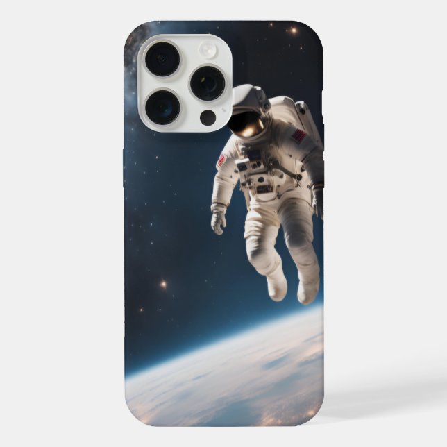 Astronaut lost in space iphone 15 pro max case (Back)