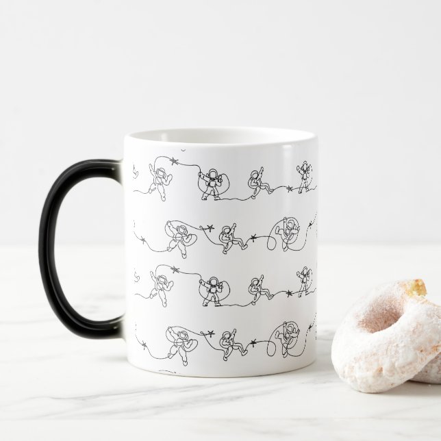 Astronaut Magic Mug (With Donut)