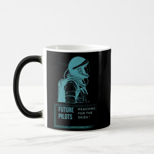 astronaut magic mug (Left)
