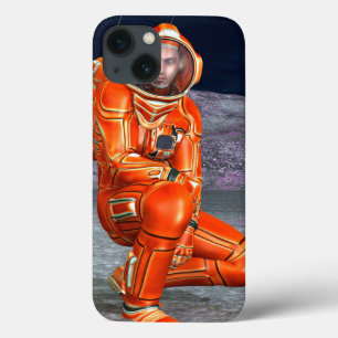 Astronaut Mars Explorer Alien Planet Space Art iPhone 13 Case