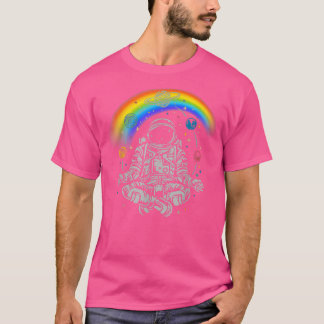 Astronaut Meditation Yoga T-Shirt