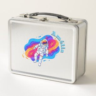 Astronaut Metal Lunch Box