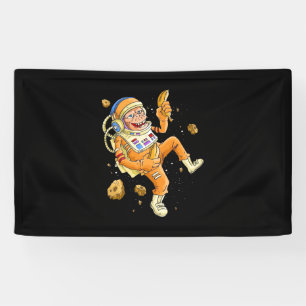 Astronaut Monkey Space Banner