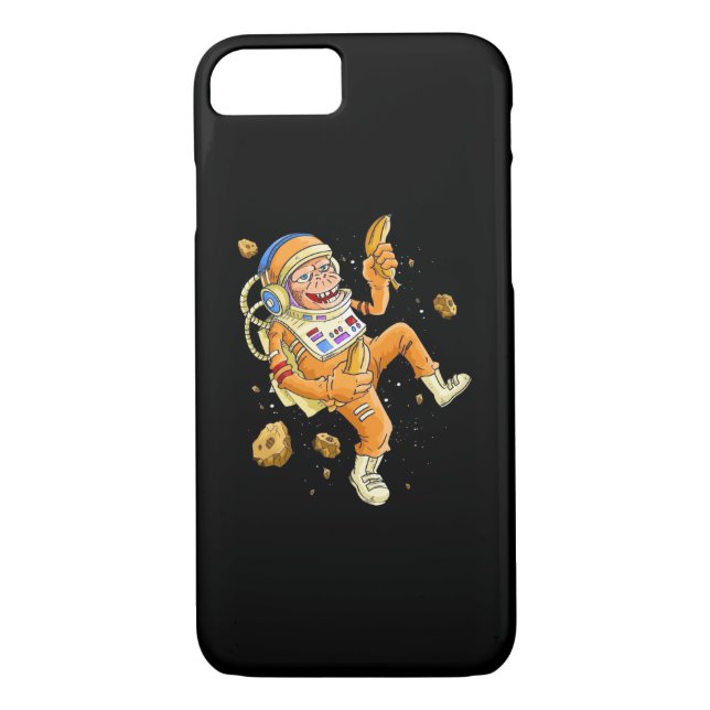 Astronaut Monkey Space Case-Mate iPhone Case (Back)