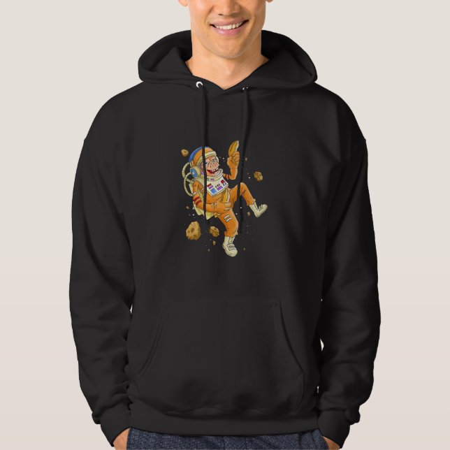 Astronaut Monkey Space Hoodie (Front)