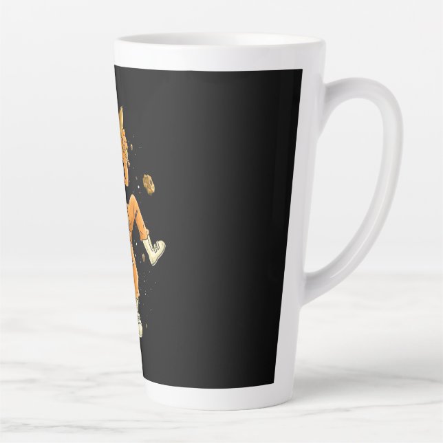 Astronaut Monkey Space Latte Mug (Right)