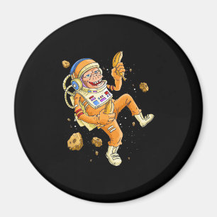 Astronaut Monkey Space Magnet