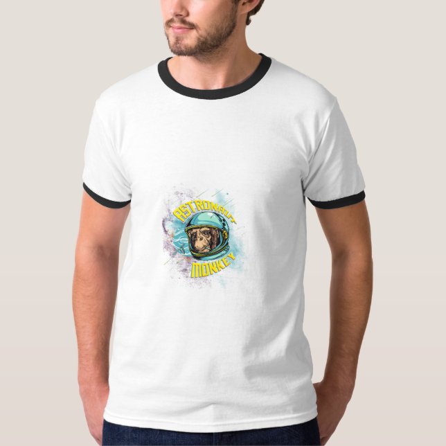 ASTRONAUT MONKEY T-Shirt (Front)