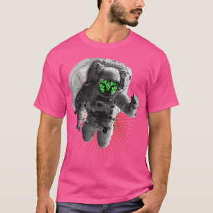 Astronaut Monster Space Moon Space Planets T-Shirt