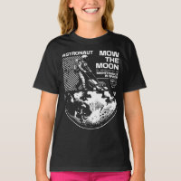 Astronaut Mows the Moon – Funny Space Maintenance