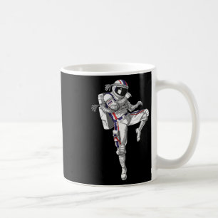 Astronaut Muay Thai Boxing Karate Kickboxing Marti Coffee Mug
