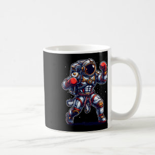 Astronaut Muay Thai Boxing Karate Kickboxing Marti Coffee Mug