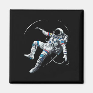 Astronaut Muay Thai Boxing Karate Kickboxing Marti Magnet