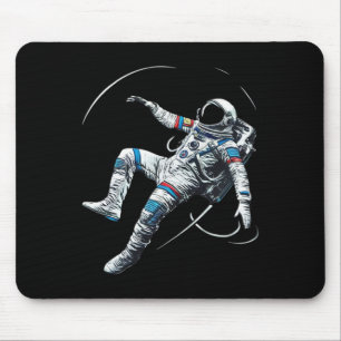 Astronaut Muay Thai Boxing Karate Kickboxing Marti Mouse Mat