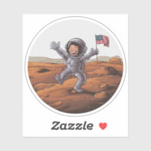 Astronaut on Mars
