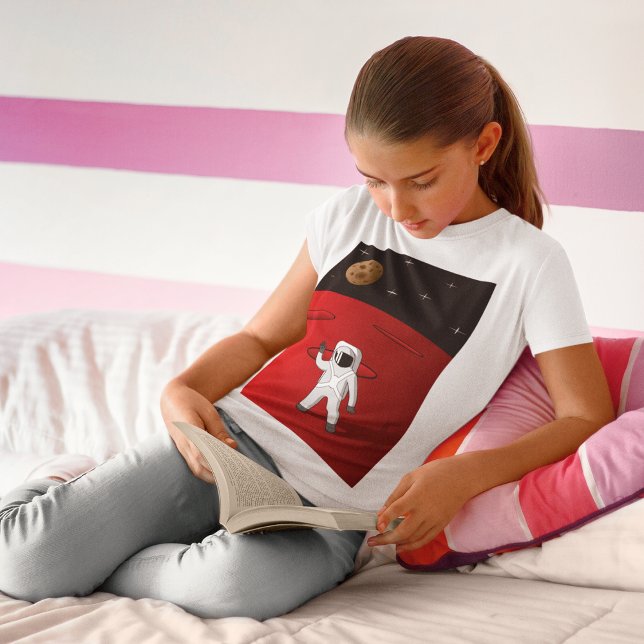 Astronaut on Mars Space Explorer Red Planet  T-Shirt (Creator Uploaded)