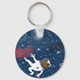 Astronaut on Spacewalk Key Ring