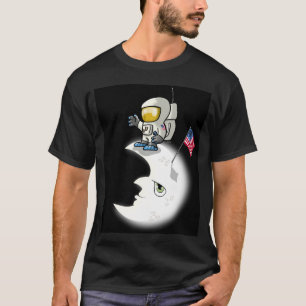 Astronaut on the Moon T-Shirt