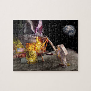 Astronaut - One small step Jigsaw Puzzle