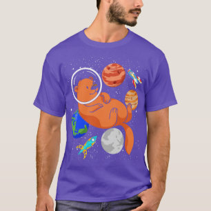 Astronaut Otter T-Shirt