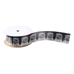 Astronaut Out of this world Satin Ribbon