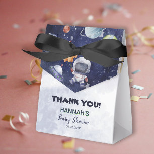 Astronaut Outer Space Boy Baby Shower Party Favour Box