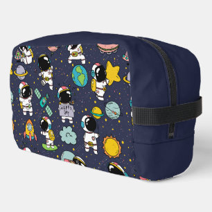 Astronaut Outer Space Cartoon  Dopp Kit