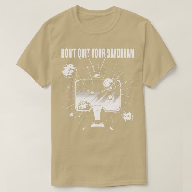 Astronaut Outerspace Explorer Solar System Planets T-Shirt (Design Front)