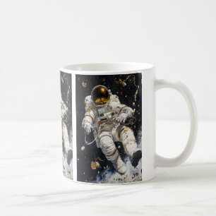 Astronaut Painting Coffee Mug