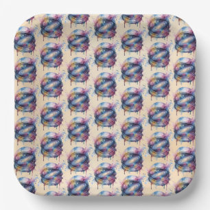 Astronaut Paper Plate