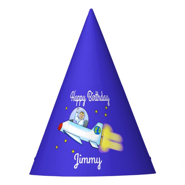 Astronaut Party Hat (Front)