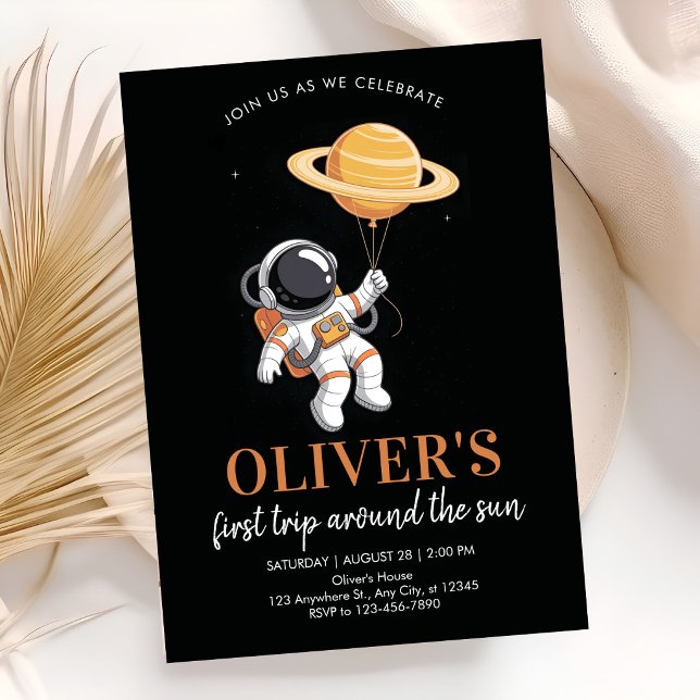 Astronaut Party Invitation (Creator Uploaded)