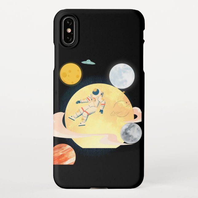 Astronaut phone  iPhone case (Back)