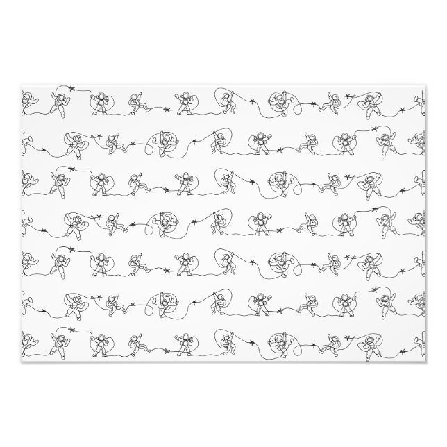 Astronaut Photo Print (Front)