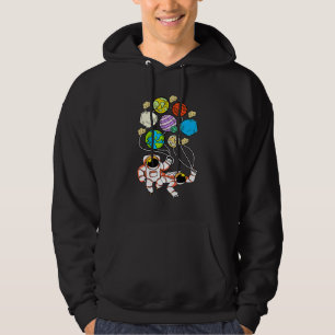 Astronaut Planets Astronomy Cosmology Stars Outer Hoodie