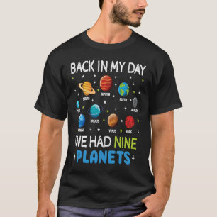 Astronaut Planets Solar System Dwarf Space Astron T-Shirt