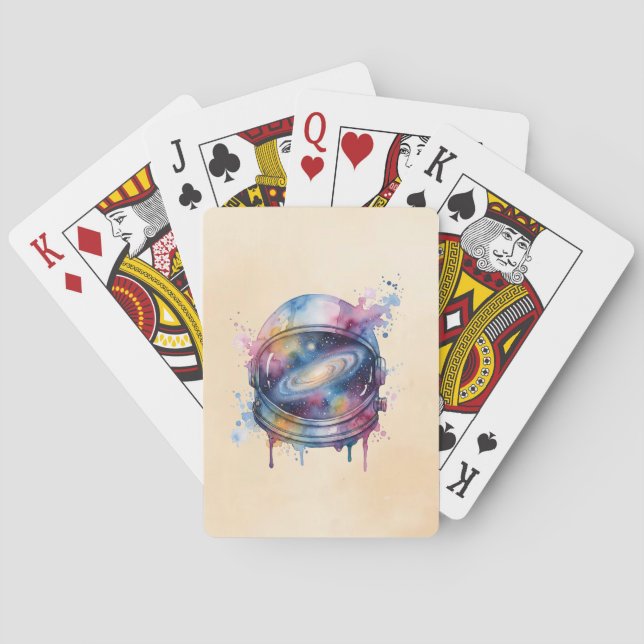 Astronaut Playing Cards (Back)