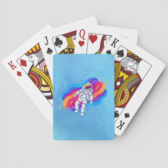 Astronaut Playing Cards (Back)
