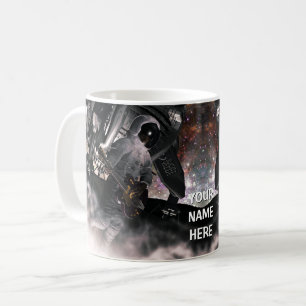 Astronaut playing guitar. Personalised Coffee Mug