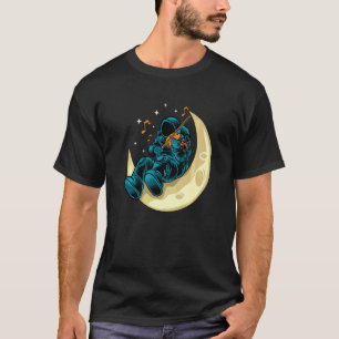 Astronaut Playing Violins On The Moon Cosmonauts S T-Shirt