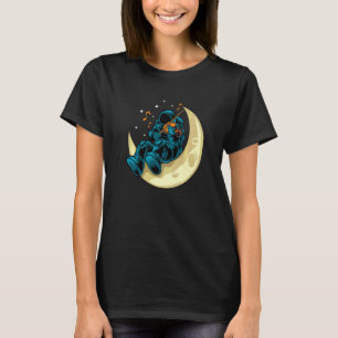Astronaut Playing Violins On The Moon Cosmonauts S T-Shirt