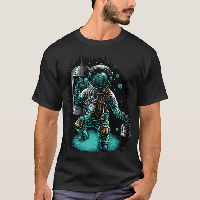 Astronaut  Pods T-Shirt (Front)
