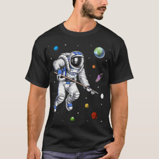 Astronaut Pool Player T-Shirt