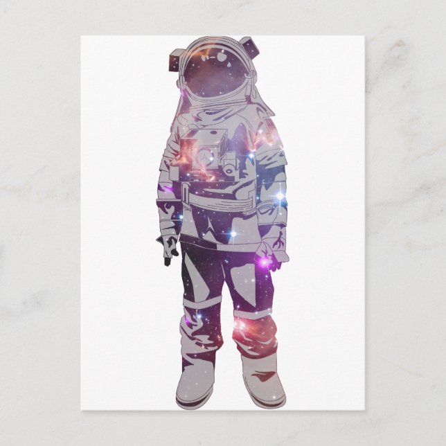 Astronaut Postcard (Front)