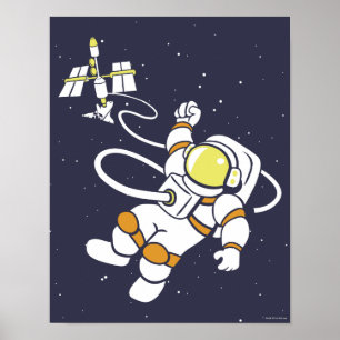 Astronaut Poster