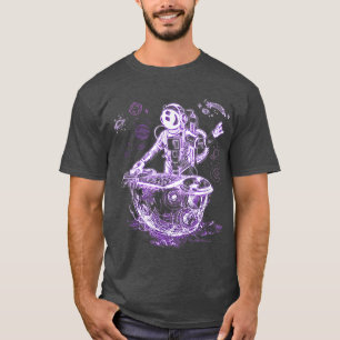 Astronaut Psychedelic Music DJ Techno EDM Festival T-Shirt
