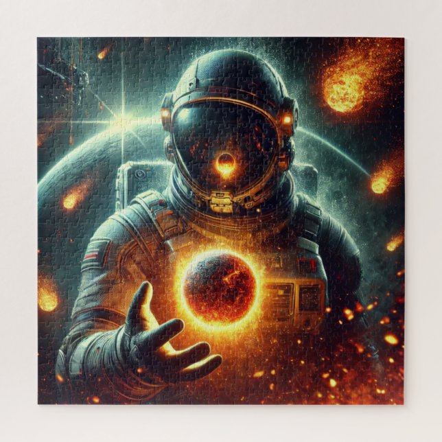 Astronaut Puzzle (Vertical)