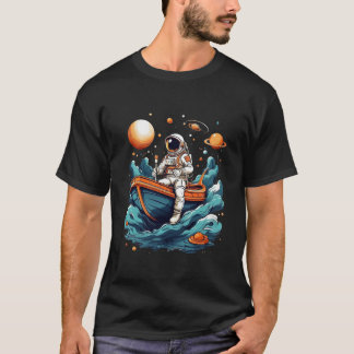 Astronaut Rowing the Cosmos T-Shirt