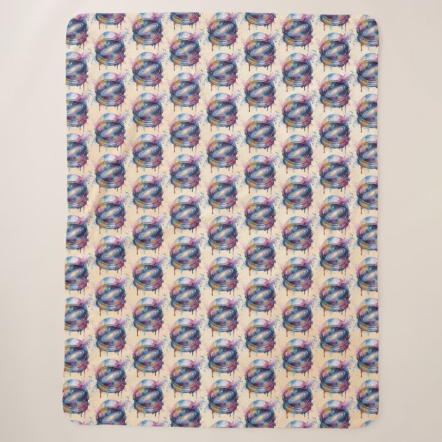 Astronaut Sherpa Blanket (Front)